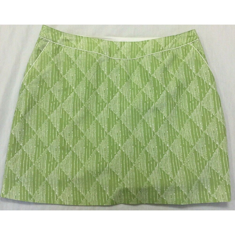 IZOD WOMENS SKIRT SKORT WITH BUILT SHORTS SIZE 12